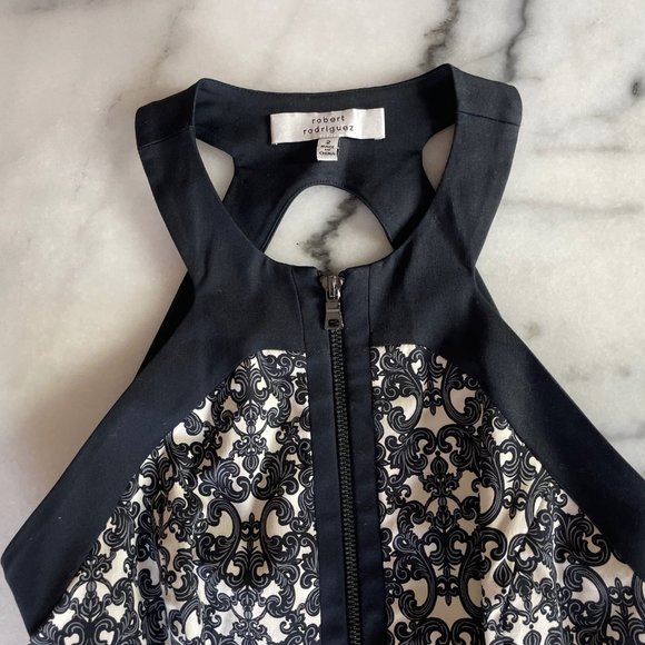 Robert Rodriguez Halter Paisley Print Dress - Picture 7 of 16